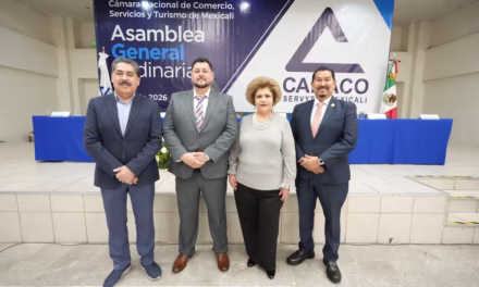 Tiene CANACO Mexicali nuevo presidente