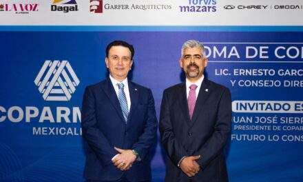 Llevan a cabo Toma de Compromiso del Consejo Directivo Coparmex Mexicali 2026