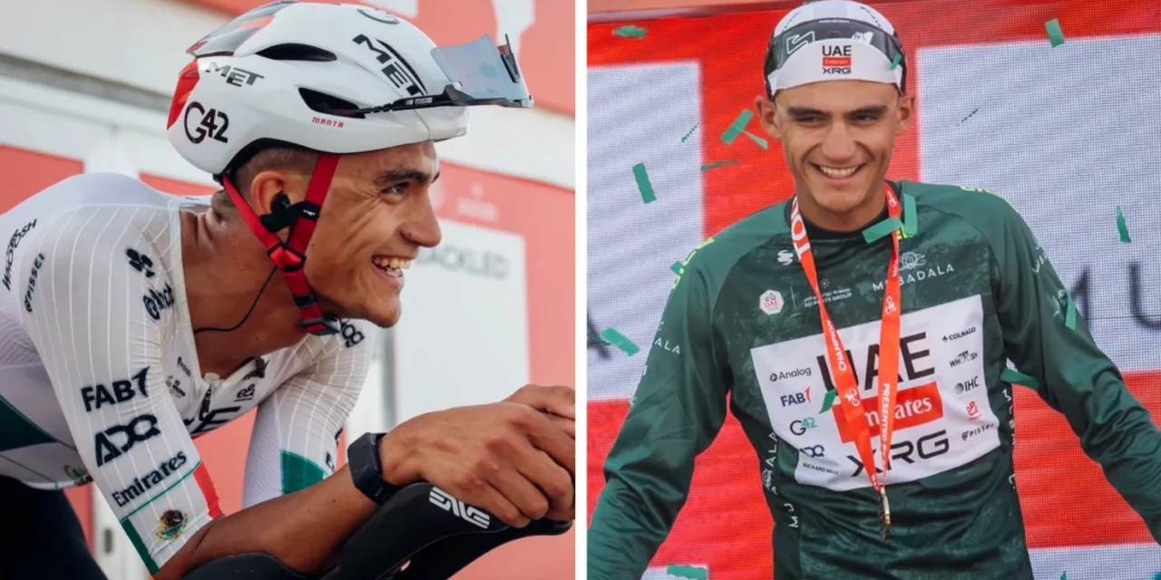 Gana Isaac del Toro 1ra etapa del UAE Tour y asume liderato de la competencia