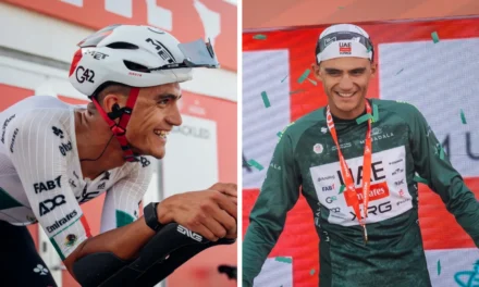 Gana Isaac del Toro 1ra etapa del UAE Tour y asume liderato de la competencia