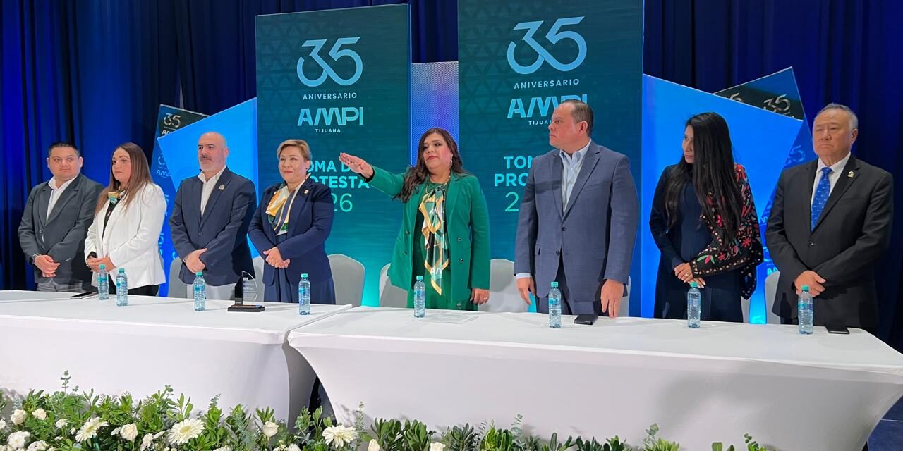 Toma protesta Dulce Reynoso como presidenta de AMPI Tijuana