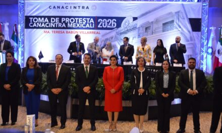 Asume María Teresa Babún presidencia de Canacintra Mexicali