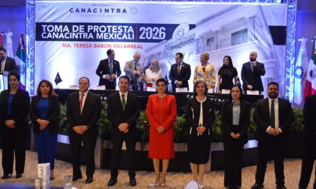 Asume María Teresa Babún presidencia de Canacintra Mexicali