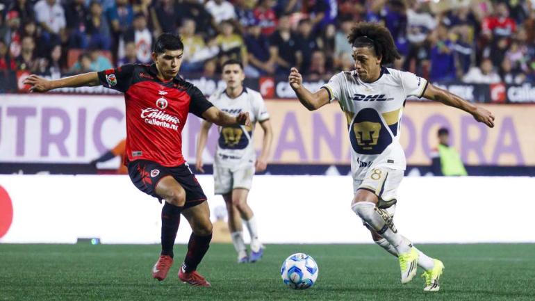 Iguala Xolos ante Pumas