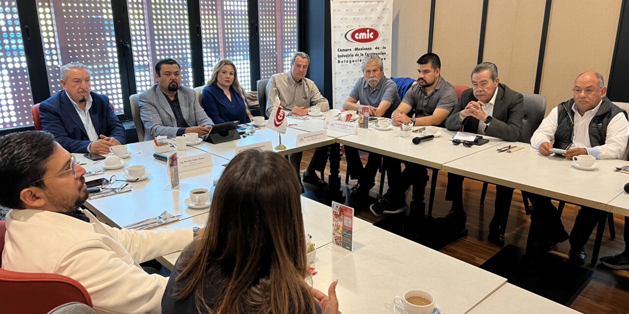 Impulsa CMIC estrategias que fortalecen participación del gremio en obra pública