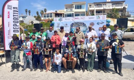 Registró más de 300 participantes el torneo de pesca deportiva en Rosarito