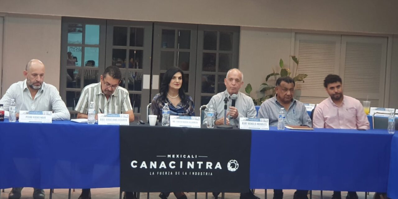 Impulsan Canacintra Mexicali y gobierno la competitividad de BC