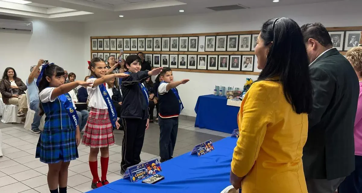 Celebra CANACO Mexicali día de la Niñez con la dinámica “Mesa Directiva por un Día”