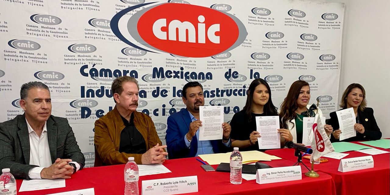 Firman AMPI y CMIC alianza para impulsar al sector inmobiliario
