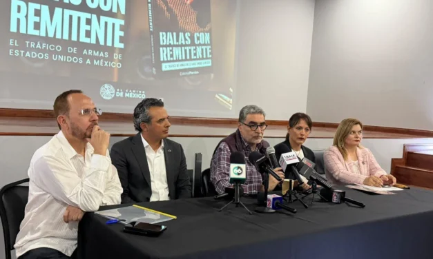 Presentan el libro “Balas con remitente” en instalaciones de Canacintra Tijuana