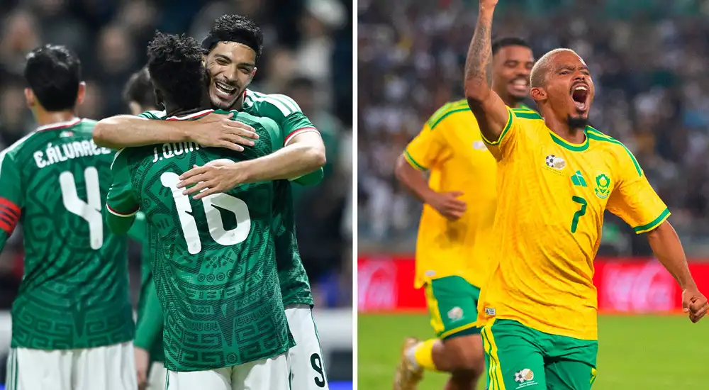 Alineaciones oficiales de México vs. Sudáfrica para el partido del Mundial 2026