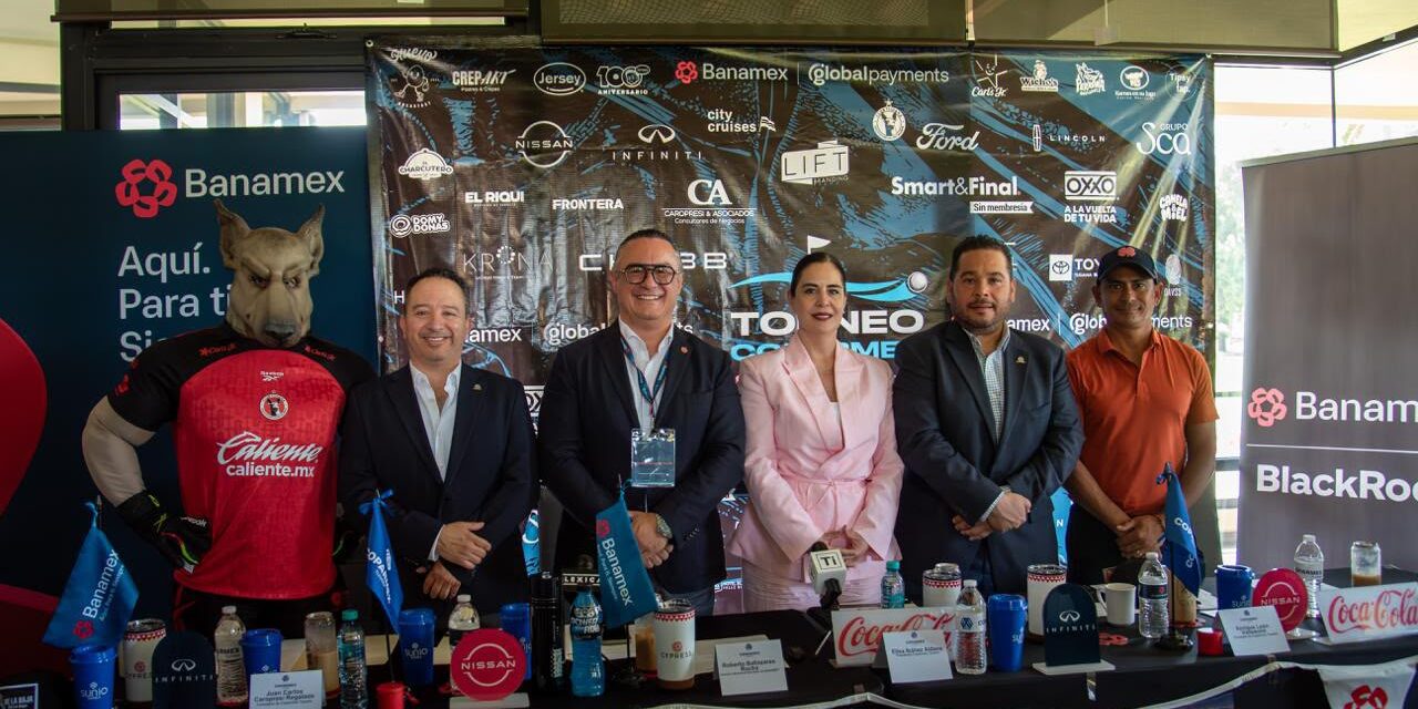Presentan Coparmex Tijuana y Banamex Torneo de Golf