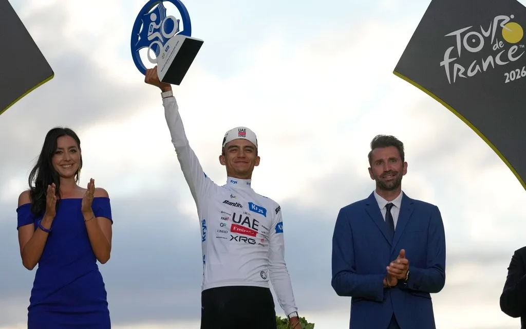 Hace historia Isaac del Toro y conquista el Podio en el Tour de Francia 2026
