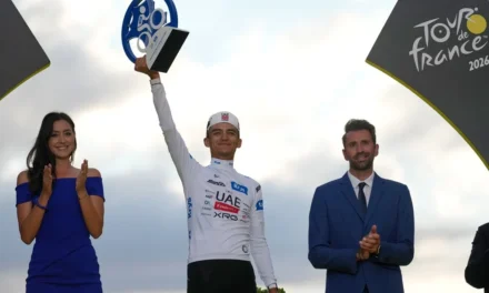 Hace historia Isaac del Toro y conquista el Podio en el Tour de Francia 2026