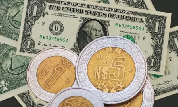 Se fortalece peso mexicano 3.4% desde junio