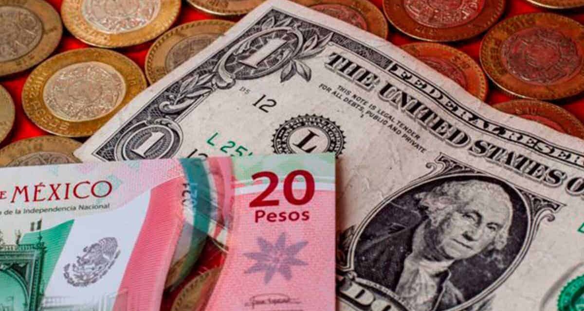 Avanza peso mexicano levemente frente al dólar ante la esperanza sobre Oriente Medio