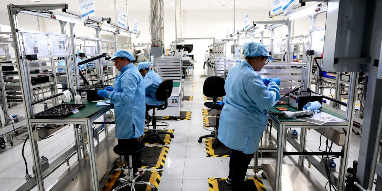 Acelera México el giro de la inversión hacia la electrónica y manufactura avanzada