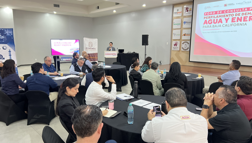Buscan anticipar demanda de agua y energía para garantizar crecimiento industrial en BC